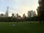 Sonntag abend im Central Park